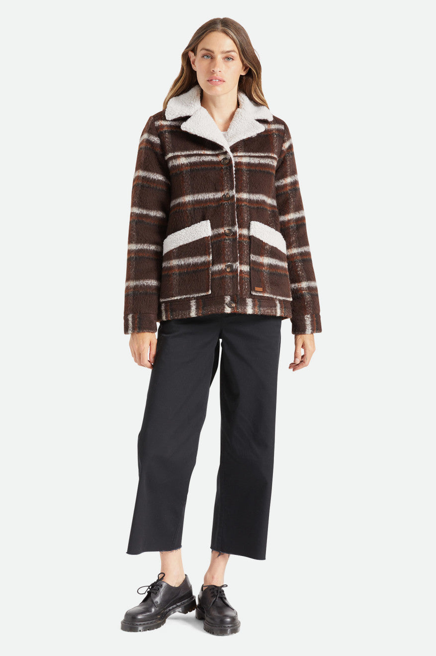 Nouvelle Coat - Seal Brown - Image 3