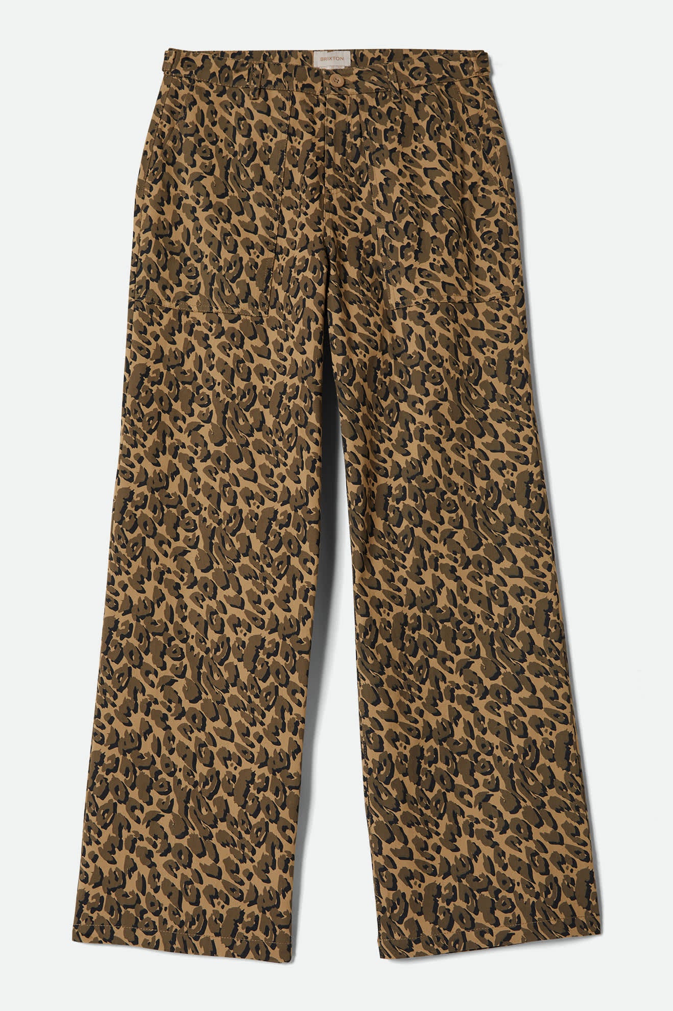 Jane Utility Wide Leg Pant - Brown Cheetah - Image 2